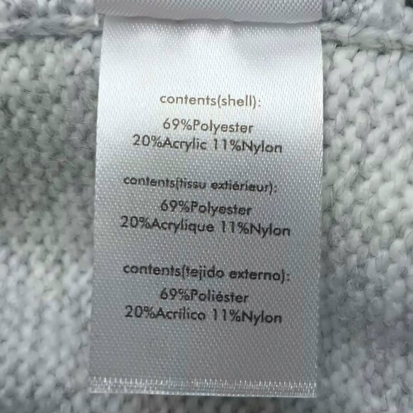 WEWOREWHAT Piped Wide Leg Pull On Knit Pant Gray/Black Size XS New NWT - Picture 7 of 11